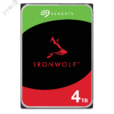 Жесткий диск 4TB IronWolf 3.5'', SATAIII, 5400 об/мин, 256 МБ