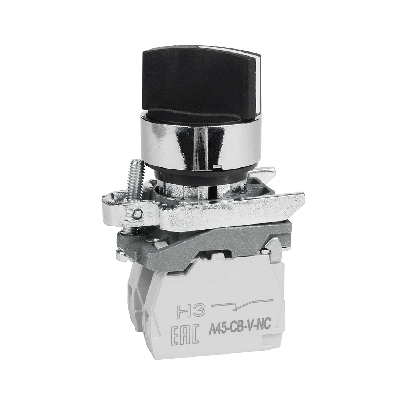 Переключатель OptiSignal D22 C4-S-25 2 положения металл 1НО+1НЗ XB4BD25