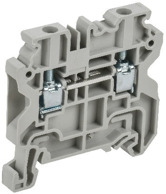 ARMAFIX Колодка клеммная CY4 винтовая 4мм2 проходная серая Ex IEK