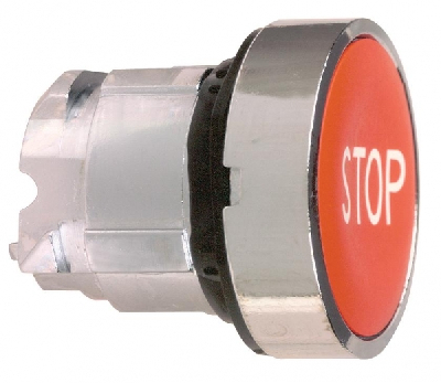 Головка кнопки красной 22мм