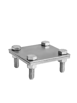 Зажим крестообразный полоса-полоса