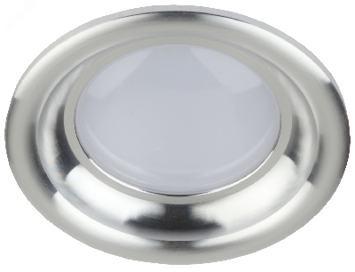 Светильник светодиодный круглый тарелка 7W 4000K, серебро KL LED 17-7 SL