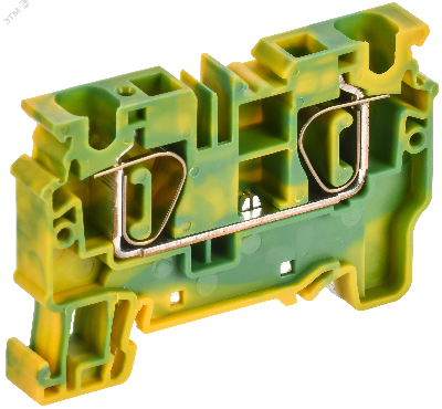 ARMAFIX Клемма пружинная CX6 PE 6мм2 проходная заземляющая IEK