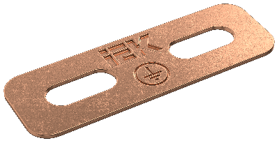 Пластина заземления GP-1 IEK