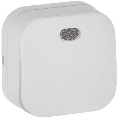 GLORY Выключатель 1-клавишный для открытой установки с индикацией 10А ВС20-1-1-ХБм белый матовый IEK