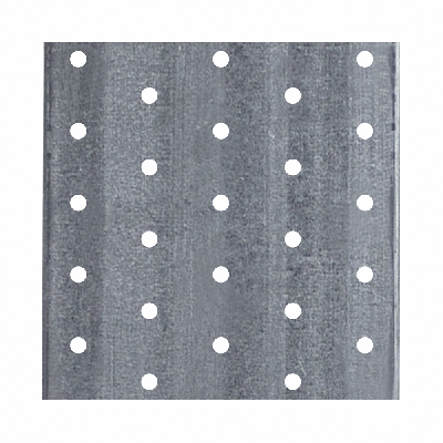 Пластина соединительная 100х100х1.8 оцинкованная