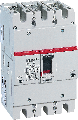 Выключатель автоматический DRX 250 HP TM Рег 3П 250A 25кА