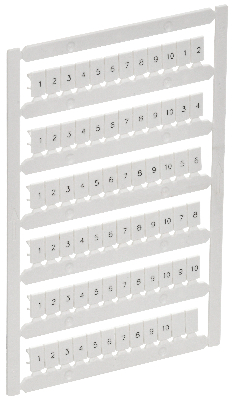 ARMAFIX Маркер для CTS/CP 4мм2 с символами 110 IEK