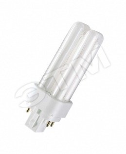 Лампа энергосберегающая КЛЛ 26Вт Dulux D/E 26/830 4p G24q-3 Osram