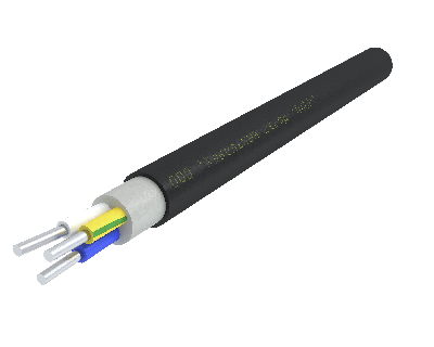 Кабель силовой ЭЛЕКОНД(R)-АсВВГнг(А)-LS 3х2.5 ок(N.PE)-0.66 Ч. бух