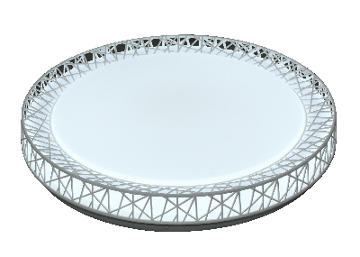 Светильник потолочный Классик с ДУ SPB-6-70-RC Savern W светодиодный с пультом ДУ, 70 Вт 3400-5500К