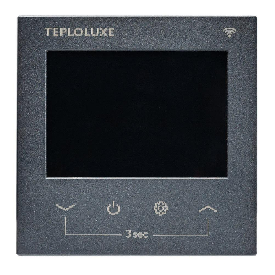 Терморегулятор электронный Теплолюкс Pontus wi-fi черный Space