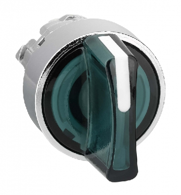 Головка кнопки зеленая для переключателя с ручкой 3п