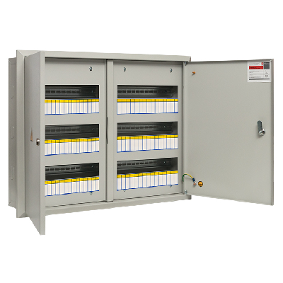 Щит распределительный встраиваемый ЩРВ-90 двухдверный (520х720х120) IP31 PROxima