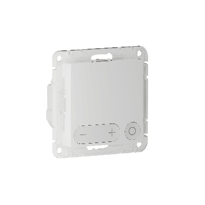 ATLASDESIGN SMART Термостат программируемый для   электрического теплого пола, Zigbee, 16 А, мех.,  БЕЛЫЙ