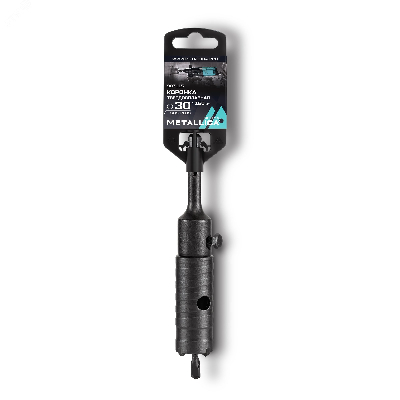 Коронка тв. спл. SDS-plus 30x160/100 мм, h=50мм, М22,0х2,0 мм, с адаптером