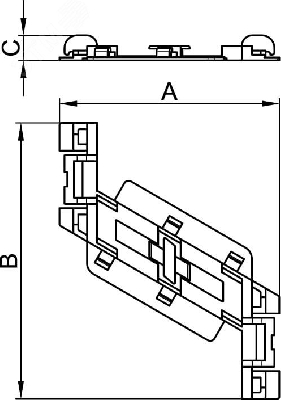 Фиксатор кабеля TR-E 200