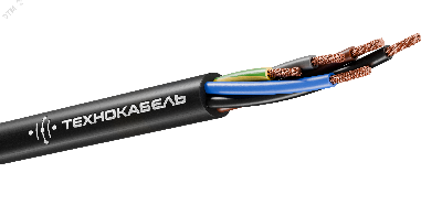Кабель силовой КГТП-ХЛ 5х1,5(N,PE) 380/660-2 ТРТС