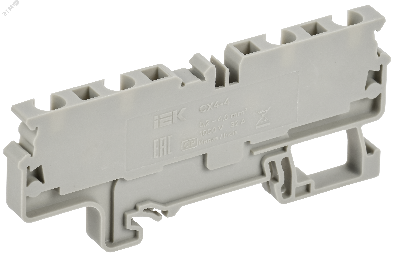 ARMAFIX Клемма пружинная CX4-4 4мм2 четырехконтактная серая IEK