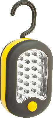 Фонарь светодиодный NPT-W02-3AAA 24+3LED пластик+резина