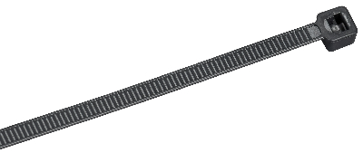 Хомут P6.6 съемный черный 4.8х200мм 100шт/упак IEK