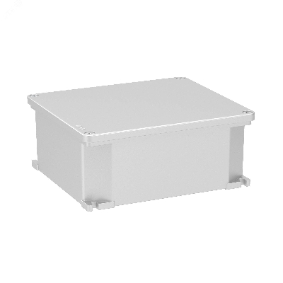 Коробка ответвительная 178х155х74мм IP66 RAL9006 алюминиевая