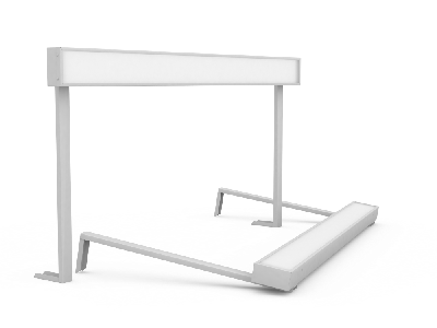 Светильник светодиодный ДПО Премиум для школьных досок 1195х100х50мм 18ВТ 3950К