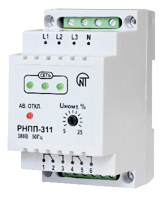 Реле напряжения трехфазное РНПП-311-0 АПВ - 0 сек.