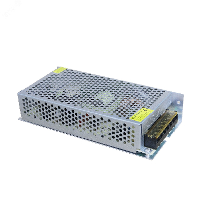 Блок питания для светодиодной ленты 150 Вт AC 100-264В Uвых 24В IP20 199х98х42мм Black