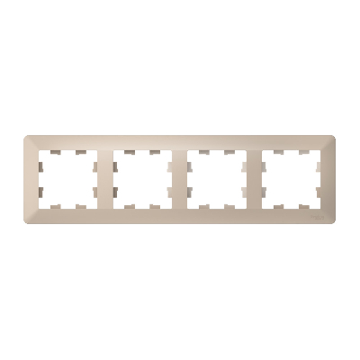 ATLASDESIGN AIR 4-постовая РАМКА, ПЕСОЧНЫЙ/дымчатый белый