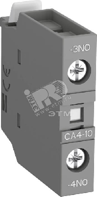 Контакт CA4-10 1НО фронтальный для контакторов AF09-AF96 и NF