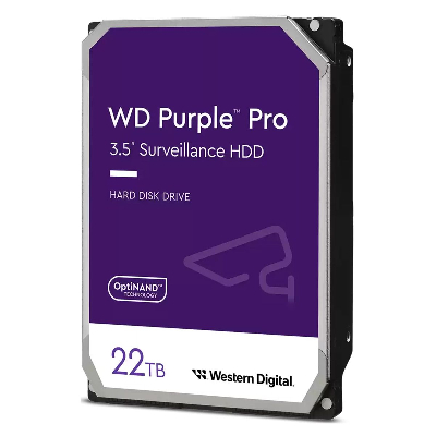 Жесткий диск 22TB Purple, 3.5'', SATAIII, 7200 об/мин, 512 МБ