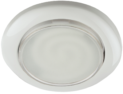 Светильник встраиваемый KL35 WH /1 (к) под лампу Gx53 220V 13W белый (80/1680)