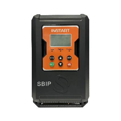 Устройство плавного пуска 11квт|23A| (SBIP-11/23-04), 3 ~ 342-440В, IP00, Modbus RTU, сьемная панель, рускоязычное меню, встроенный обводной контактор