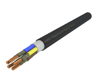 Кабель силовой ППГнг(А)-FRHF 5х25мк(N.PE)-0.66 многопроволочный (барабан)