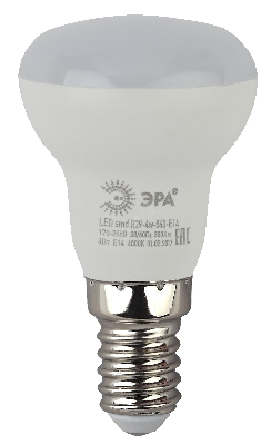 Лампа светодиодная LED 4 Вт 320Лм 4000К рефлектор нейтральный E14 170-265В LED R39-4W-840-E14 Standart