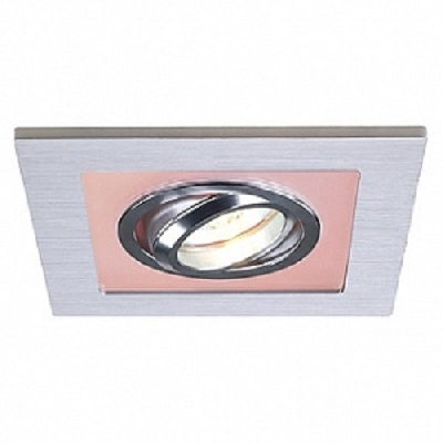 Светильник Nicelight 2x50w GX5.3 матовый алюминий без трансформатора