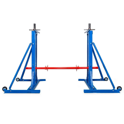 Домкрат кабельный ДК-5ВР винтовой разборный для барабанов весом до 5 т, номера 8-22