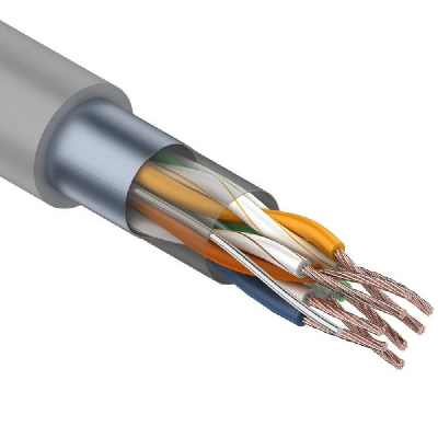 Витая пара F/UTP 4PR 24AWG CAT5e PATCH бухта 305м