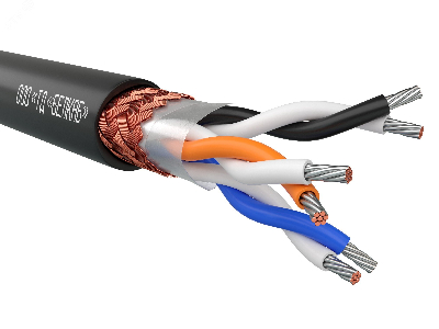 Кабель монтажный МКЭШВнг(А)-LS 3х2х1.0 ТРТС
