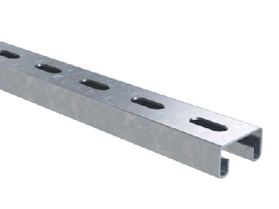 С-образный профиль 41х21, L350, толщ.2,0 мм, INOX 304