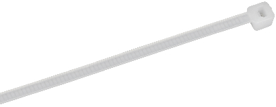 Хомут P6.6 стандартный белый 2.5х100мм 100шт/упак IEK