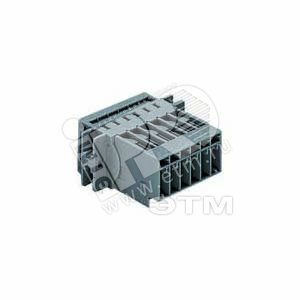 Разъём штепсельный для вторичных цепей втычного выключателя 6PIN XT1..XT4