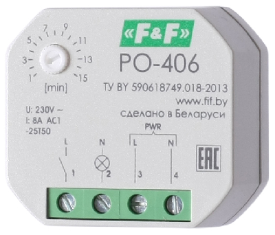 Реле времени PO-406