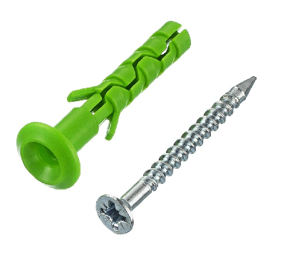 Дюбель-гвоздь 6х40 грибовидная манжета (200 шт)