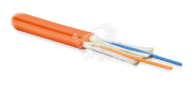 Кабель волоконно-оптический 62.5/125 (OM1) многомодовый. 2 волокна. duplex. zip-cord. плотное буферное покрытие (tight buffer) 3.0 мм. для внутренней прокладки. LSZH. оранжевый