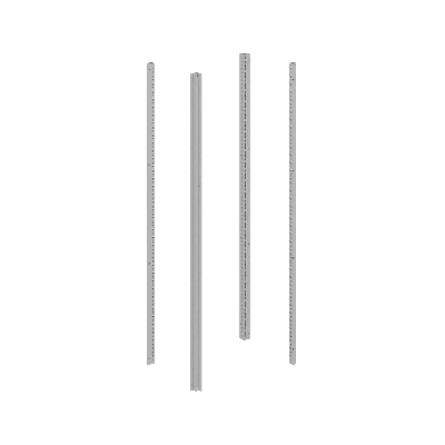 Стойки вертикальные, для шкафов CQE N высотой 2000 мм, 4 шт. RAL7035