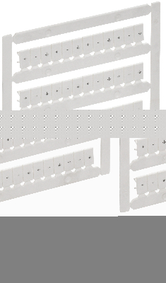 ARMAFIX Маркер для CTS/CP 4мм2 с символами   заземление IEK