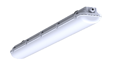 Светильник светодиодный CSVT SLIM 32 1262х124х85 CRI80 5000 milky IP65 II серый подвесной/накладной