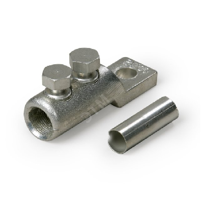 SAL1.27 Кабельный наконечник с болтами со срывными головками Al/Cu 6-50 мм2 d 8,5 мм